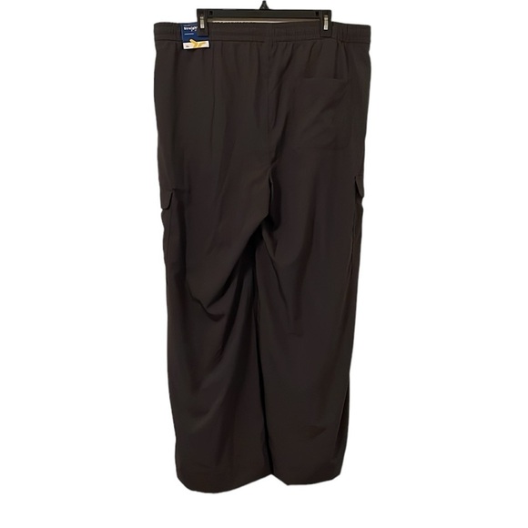 OLD NAVY | Men’s Gray Stretchtech Side Pockets Wide Leg High Rise Pants Size XL - Picture 4 of 7